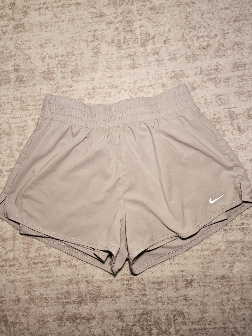 Nike Women's Athletic Running Shorts — Beige